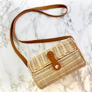 NWT Express Rattan Crossbody